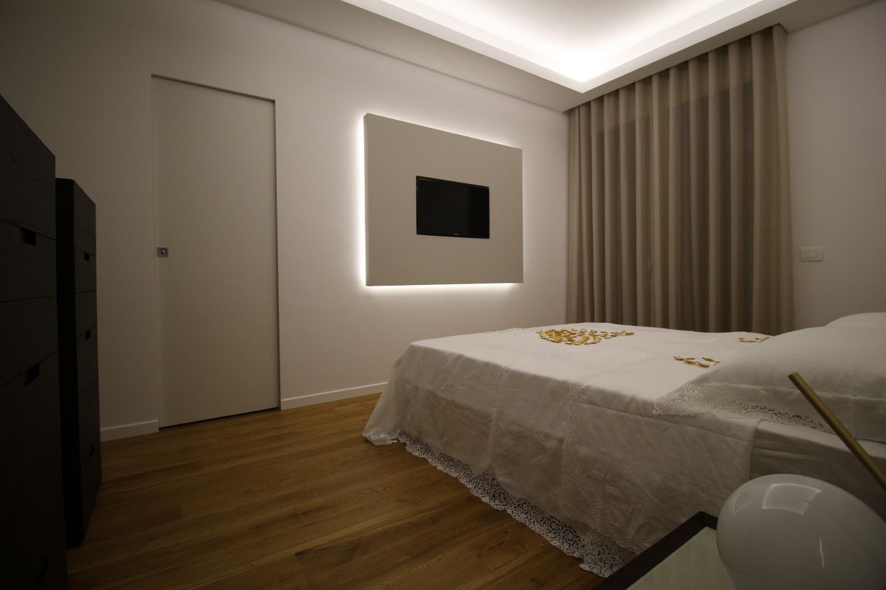 Appartamento a Termini Imerese PA, Giuseppe Rappa & Angelo M. Castiglione Giuseppe Rappa & Angelo M. Castiglione Modern Bedroom