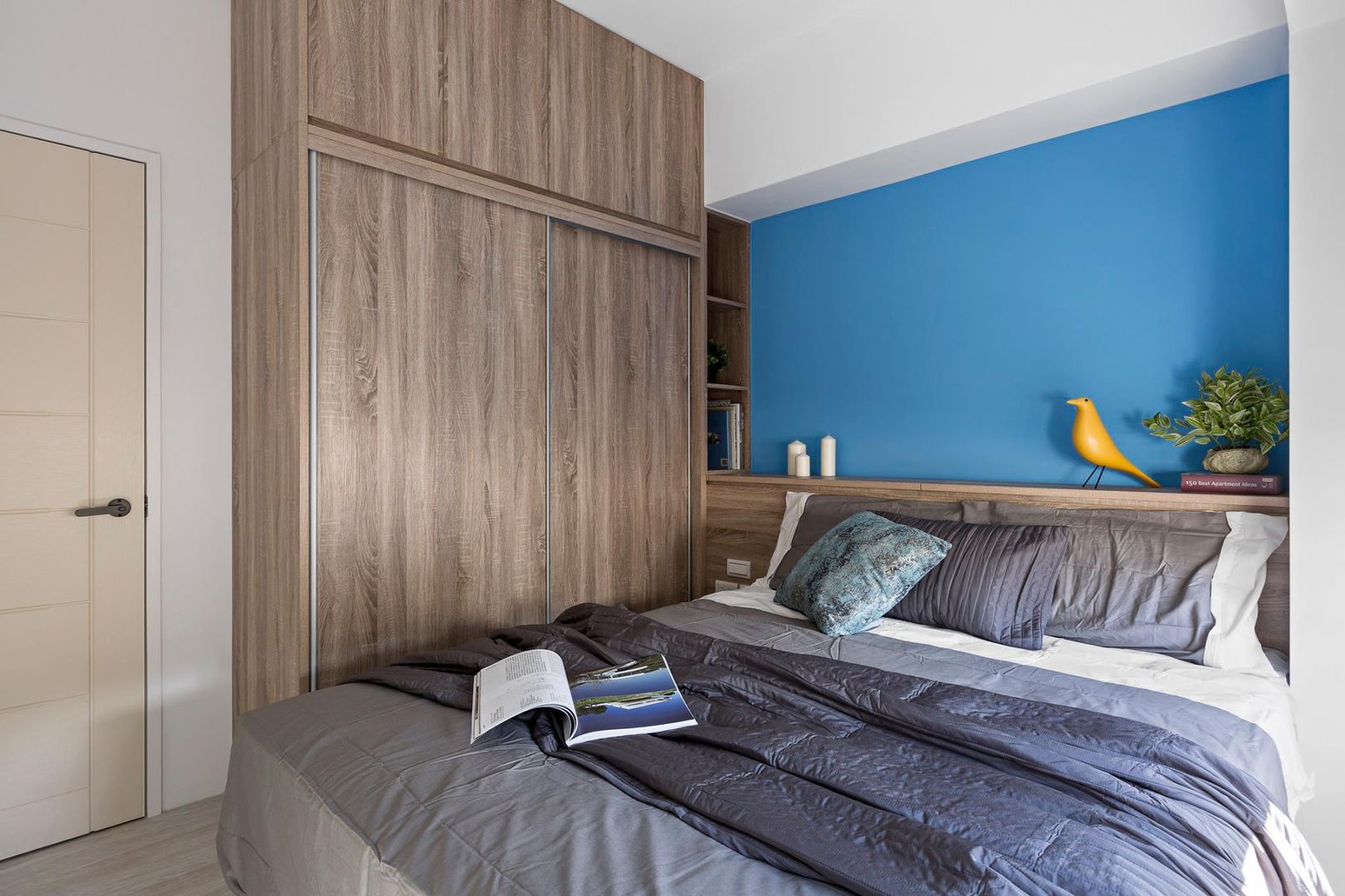 樸．淨, 築川設計 築川設計 Modern style bedroom
