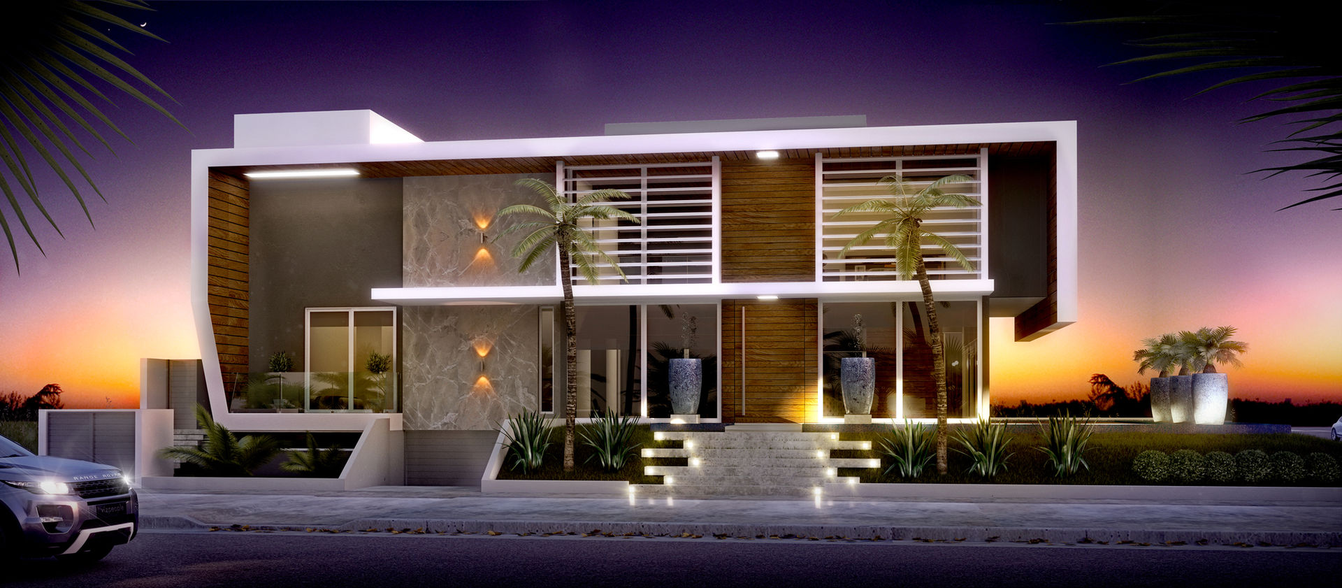 casa contemporânea Jurerê Internacional, studio vert arquitetura studio vert arquitetura บ้านและที่อยู่อาศัย