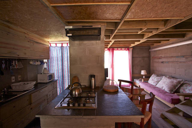 La Amistad Cottages, Studio Defferrari Studio Defferrari Rustic style kitchen Concrete