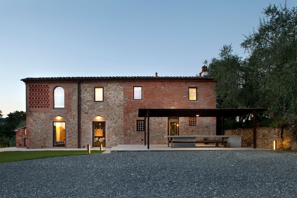 037_CASALE IN CAMPAGNA , MIDE architetti MIDE architetti منازل