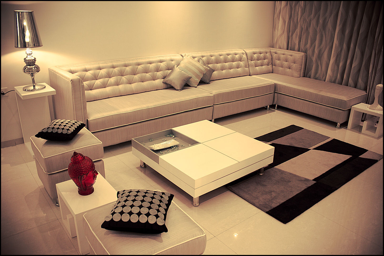 La tierra,Pune, H interior Design H interior Design Modern living room