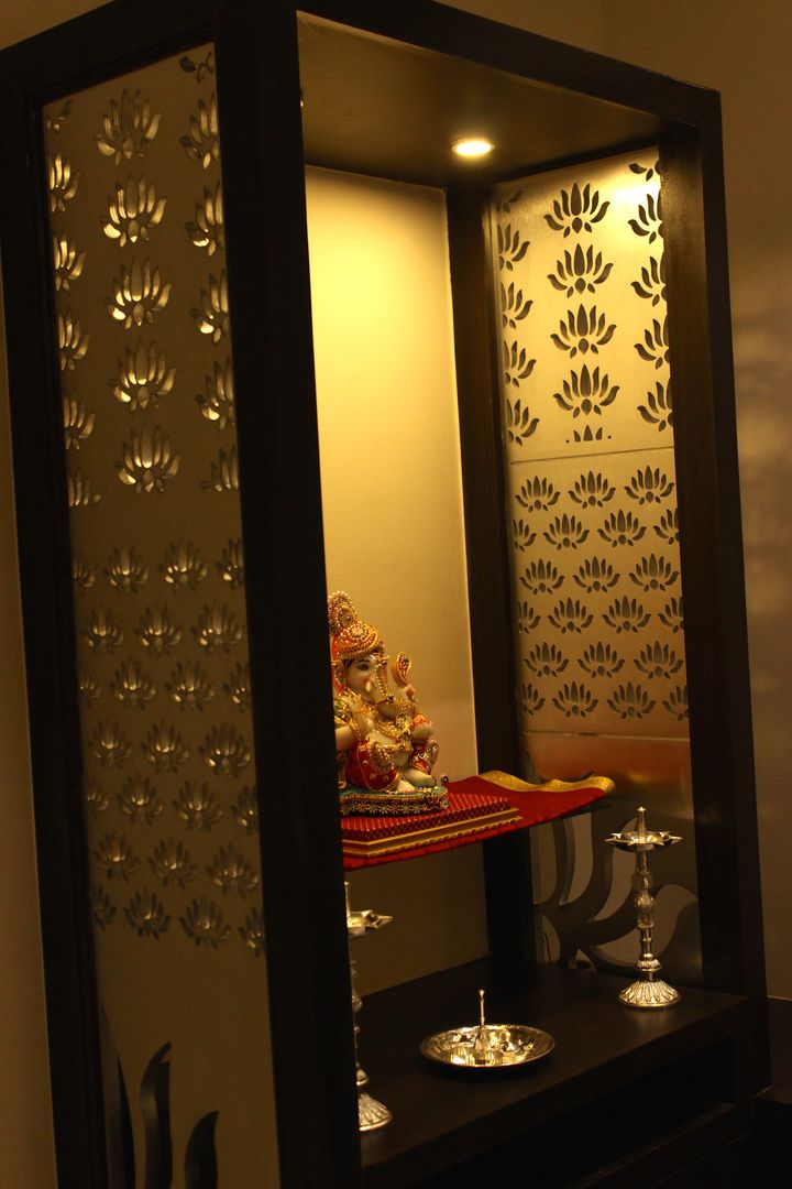 Mystic Moods,Pune, H interior Design H interior Design モダンデザインの ダイニング