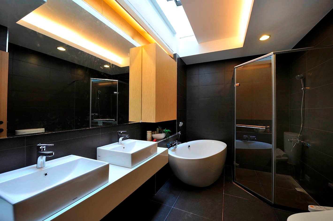 新屋-芥子, 一穰設計_EO design studio 一穰設計_EO design studio Modern bathroom