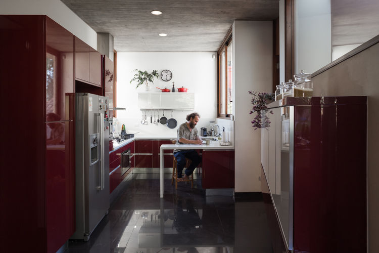 Casa Terraza, Dx Arquitectos Dx Arquitectos Built-in kitchens