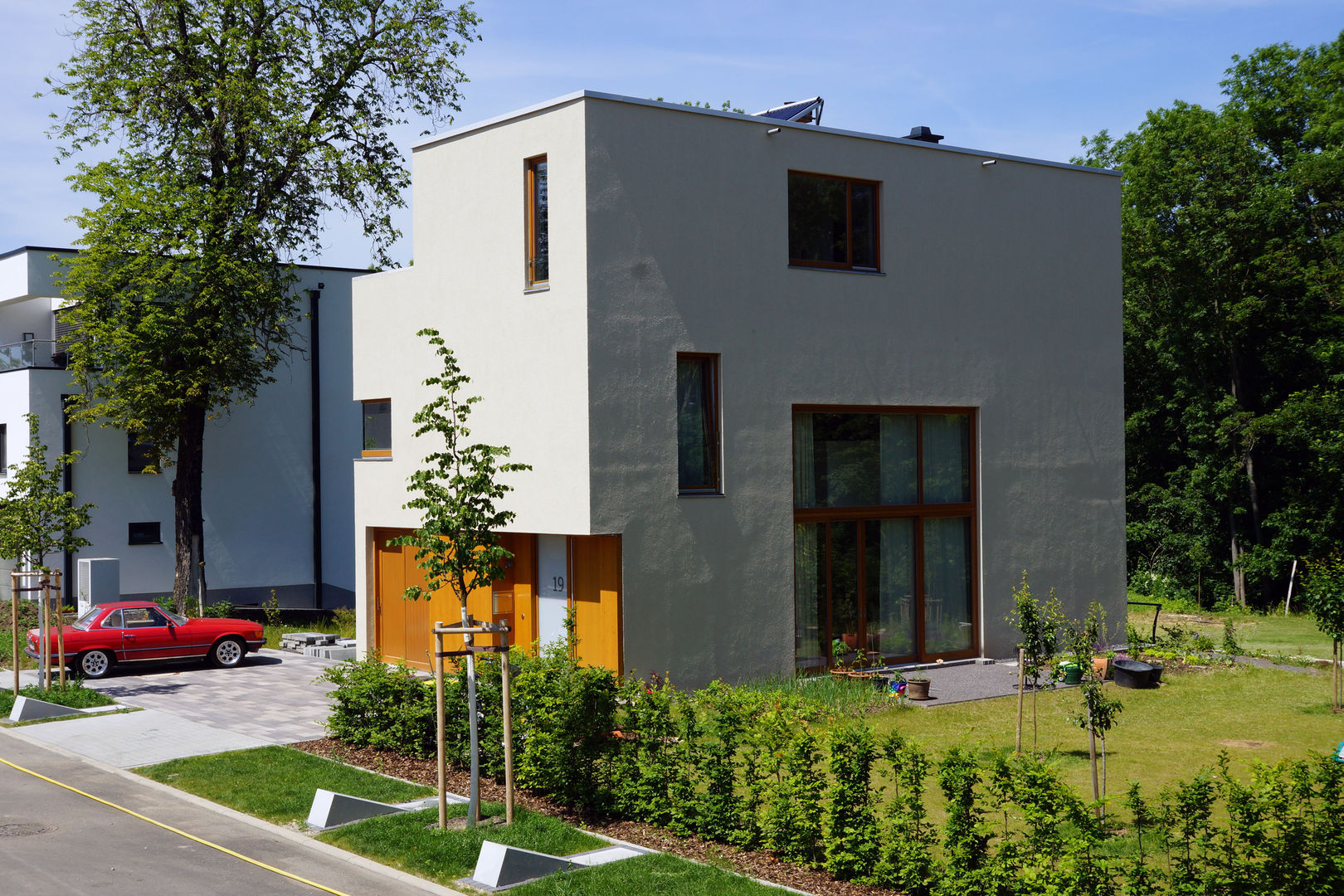 Einfamilienhaus am Schießhaus, PlanKopf Architektur PlanKopf Architektur Casas unifamiliares