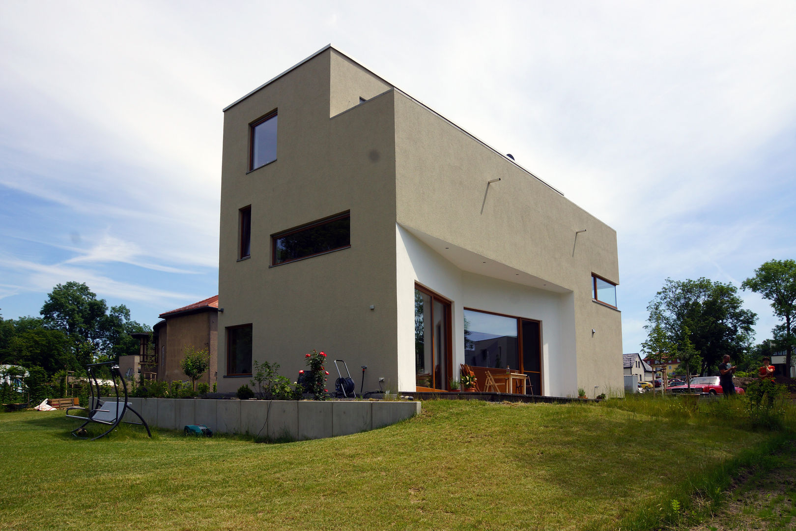 Einfamilienhaus am Schießhaus, PlanKopf Architektur PlanKopf Architektur Дома на одну семью