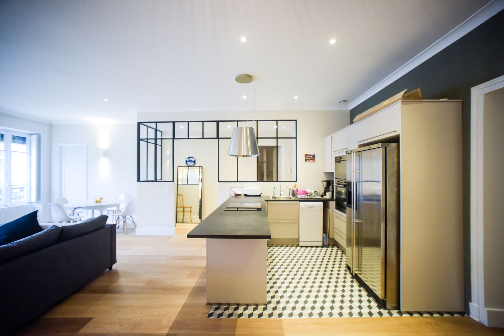 Appartement Ainay, Atelier MADI Atelier MADI Cocinas modernas