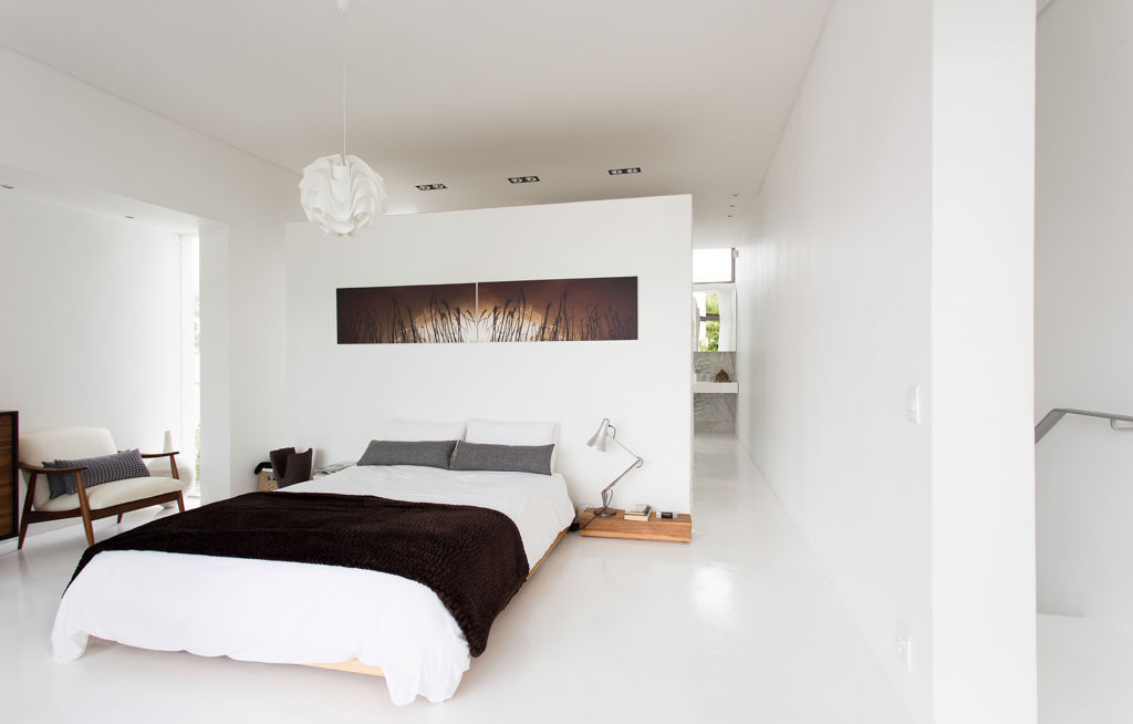 NEW HOUSE GARDENS, CAPE TOWN, Grobler Architects Grobler Architects Quartos minimalistas