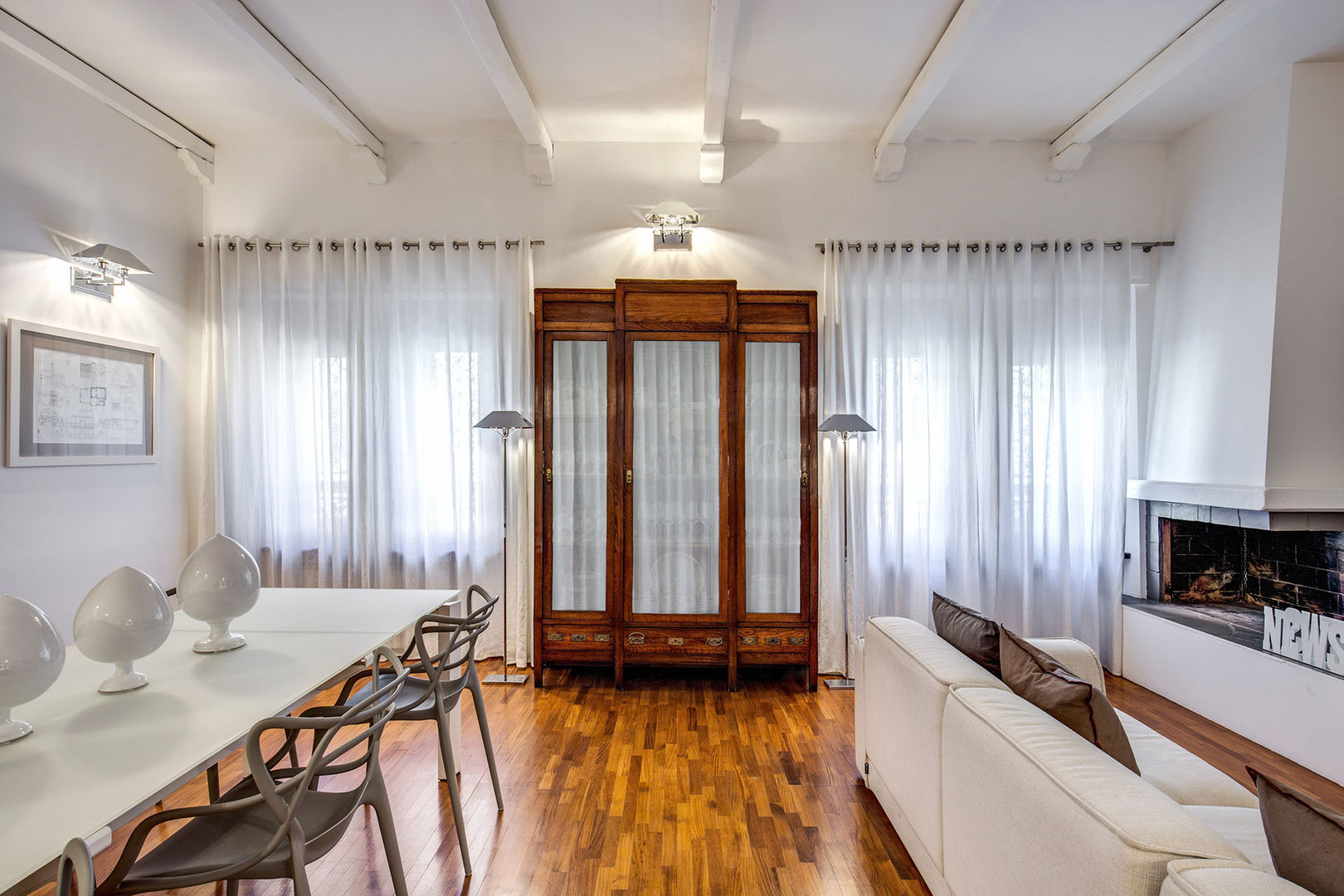 APPARTAMENTO (ROMA - PRATI), Gian Paolo Guerra Design Gian Paolo Guerra Design Modern dining room