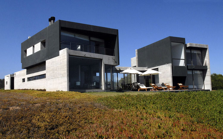 Casa Rabanua, Dx Arquitectos Dx Arquitectos Balcone, Veranda & Terrazza in stile moderno