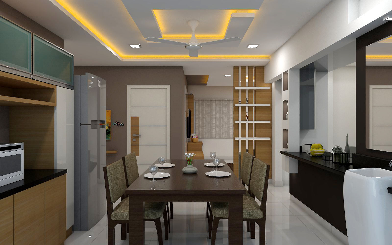 homify Asian style dining room Plywood