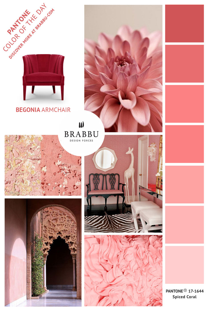 Pantone Farbe des Tages, BRABBU Design Forces BRABBU Design Forces ห้องนั่งเล่น โซฟาและเก้าอี้นวม