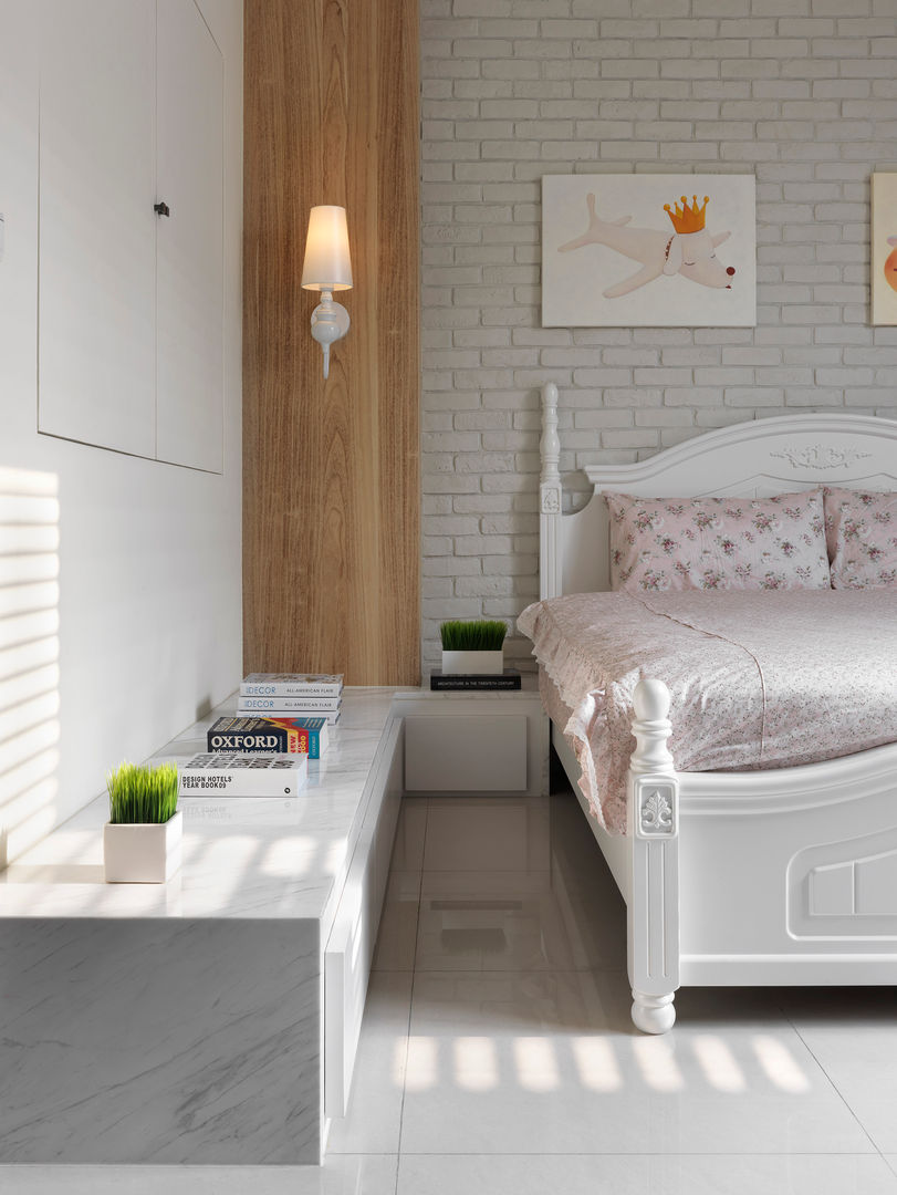 C House, 夏沐森山設計整合 夏沐森山設計整合 Modern style bedroom