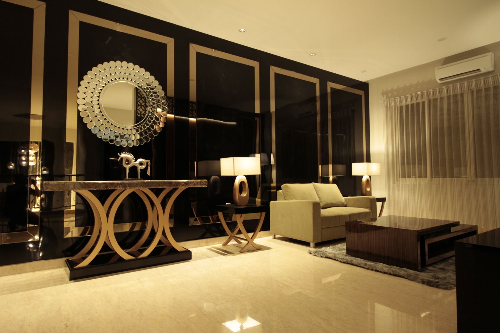 Family room 2nd floor Kottagaris interior design consultant Ruang Keluarga Modern