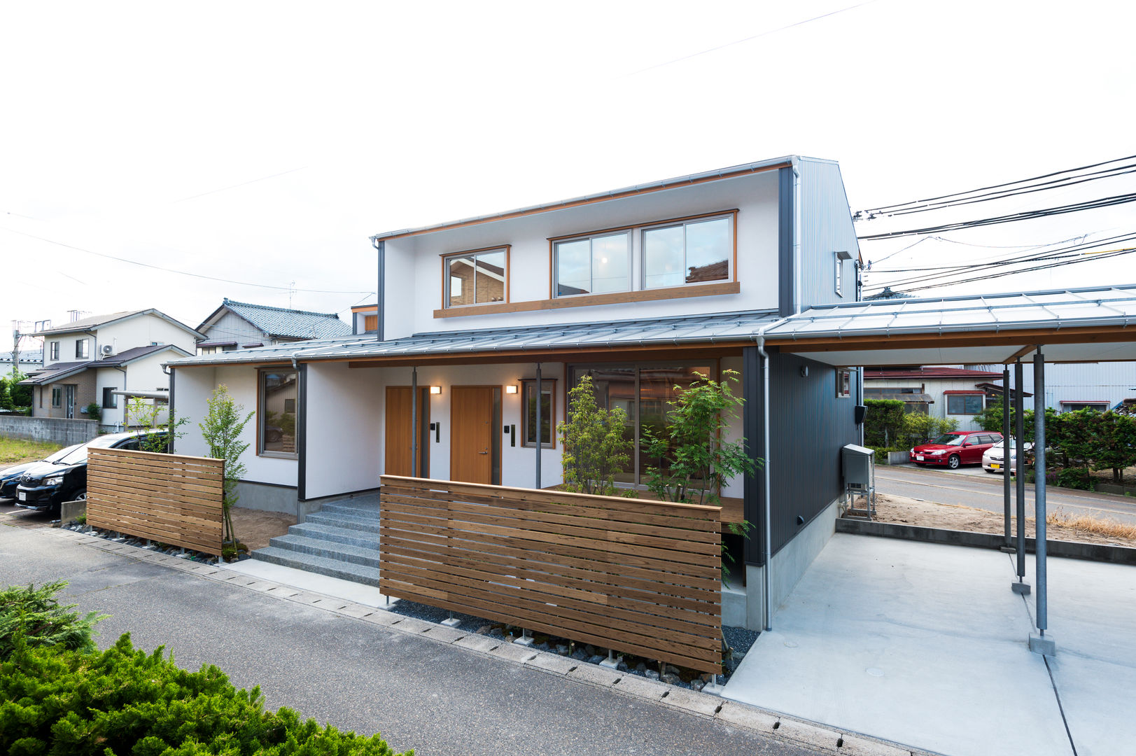 北上の家, 株式会社山口工務店 株式会社山口工務店 Chalés e casas de madeira Pedra Calcária