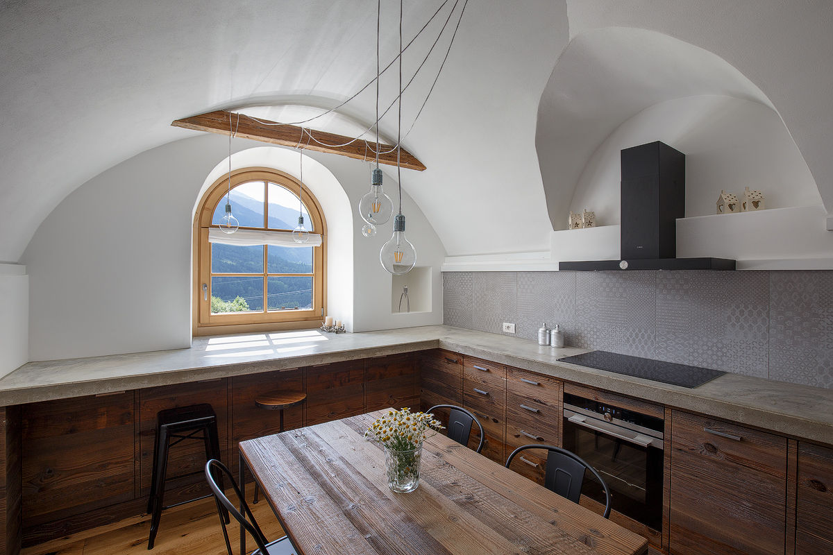 Vault House, BEARprogetti BEARprogetti Rustic style kitchen