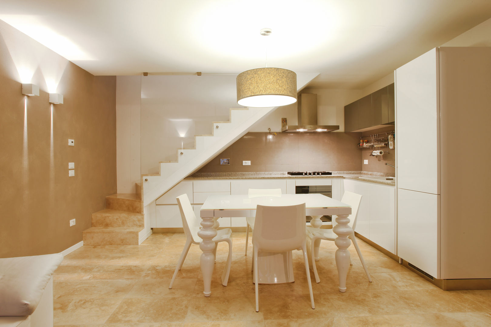 Appartamento , stefania talevi stefania talevi Built-in kitchens