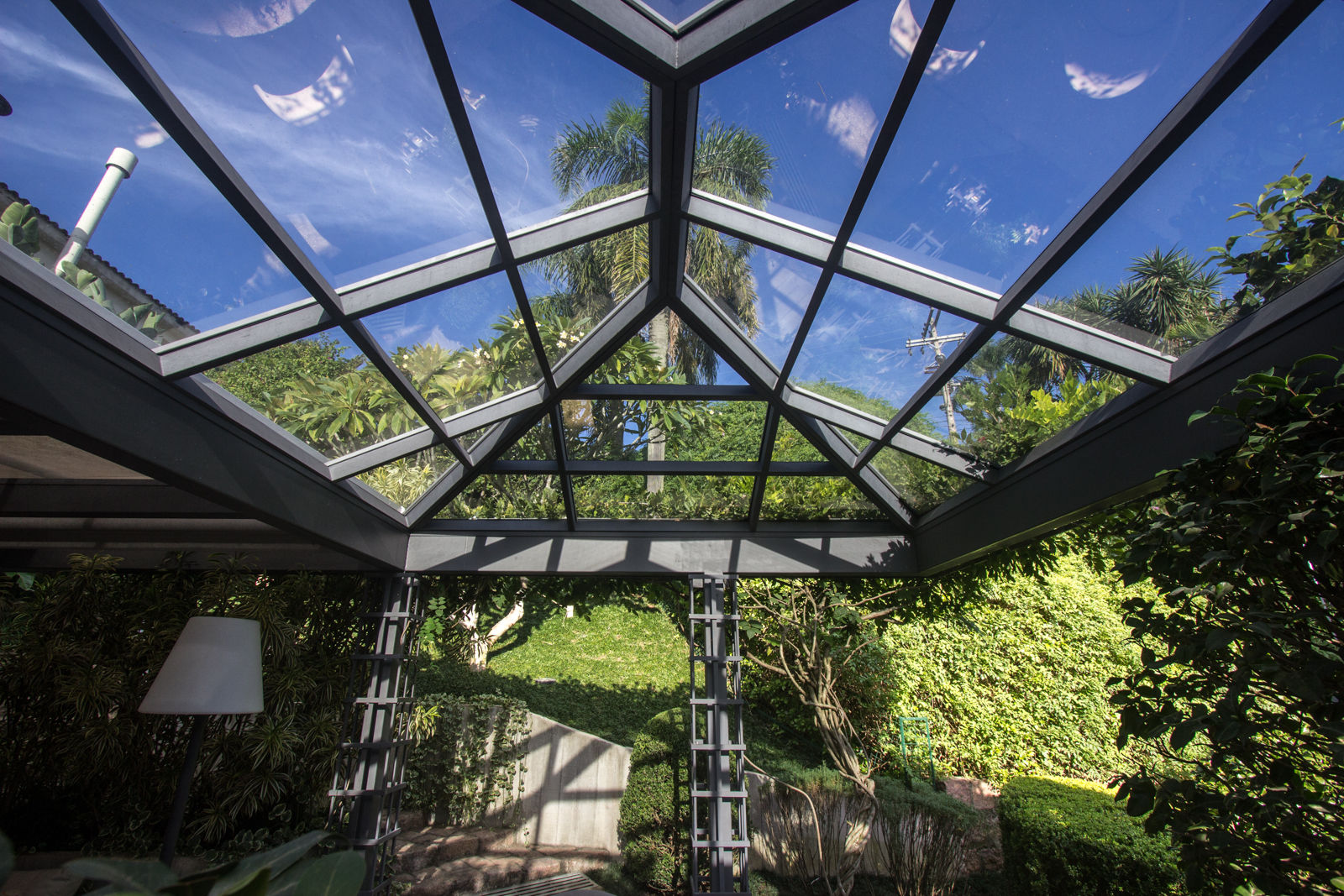 Pergolado, Belas Artes Estruturas Avançadas Belas Artes Estruturas Avançadas Giardino d'inverno in stile classico Ferro / Acciaio