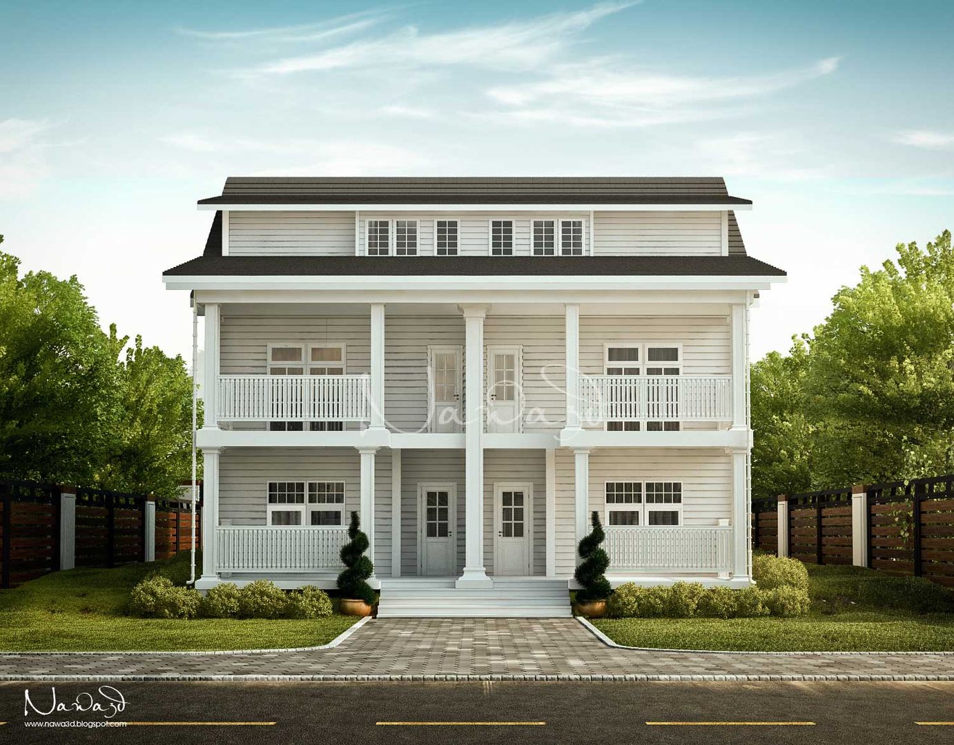 Exterior Render Portfolio, nawa3d Studio nawa3d Studio