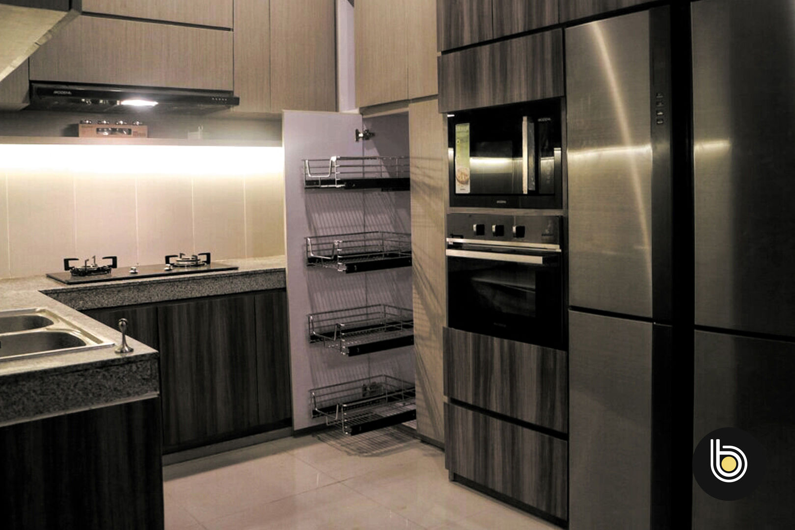 Kubu Bali Residence, BB Studio Designs BB Studio Designs Built-in kitchens