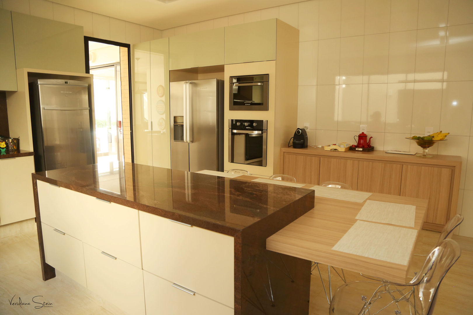 Cozinha - Casa Pérola Cia de Arquitetura Cozinhas clássicas cozinha planejada,mobiliário,interiores