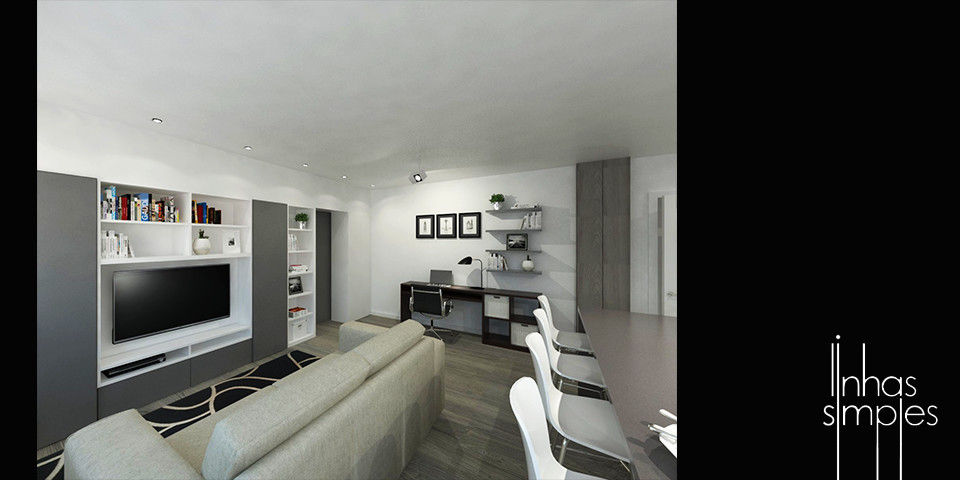 The social space... homify Modern living room