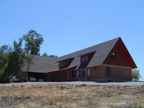 CASA CORREA-LINARES homify Casas de campo Madera Acabado en madera