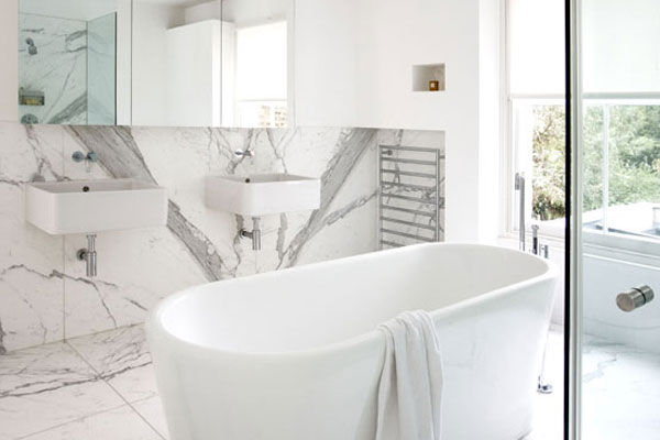INTERNI Marble Luxury , Ashlar Marmi Pregiati Ashlar Marmi Pregiati Ванная комната в стиле минимализм Декор