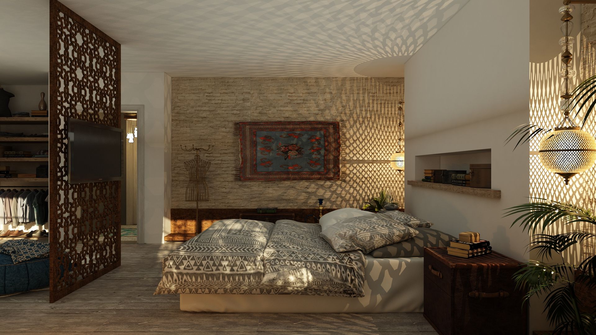 Residential Project , ICONIC DESIGN STUDIO ICONIC DESIGN STUDIO Eclectic style bedroom