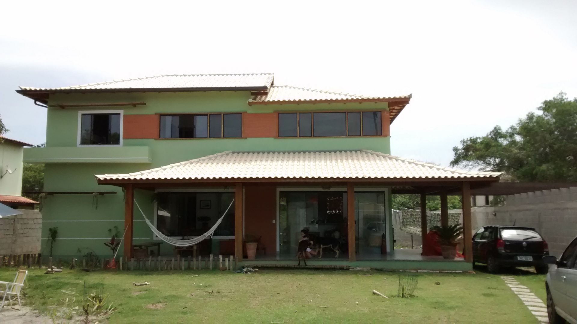 Residência Caravelas do Peró - Cabo Frio, RJ, Oca Bio Arquitetura e Design Oca Bio Arquitetura e Design Rustic style house
