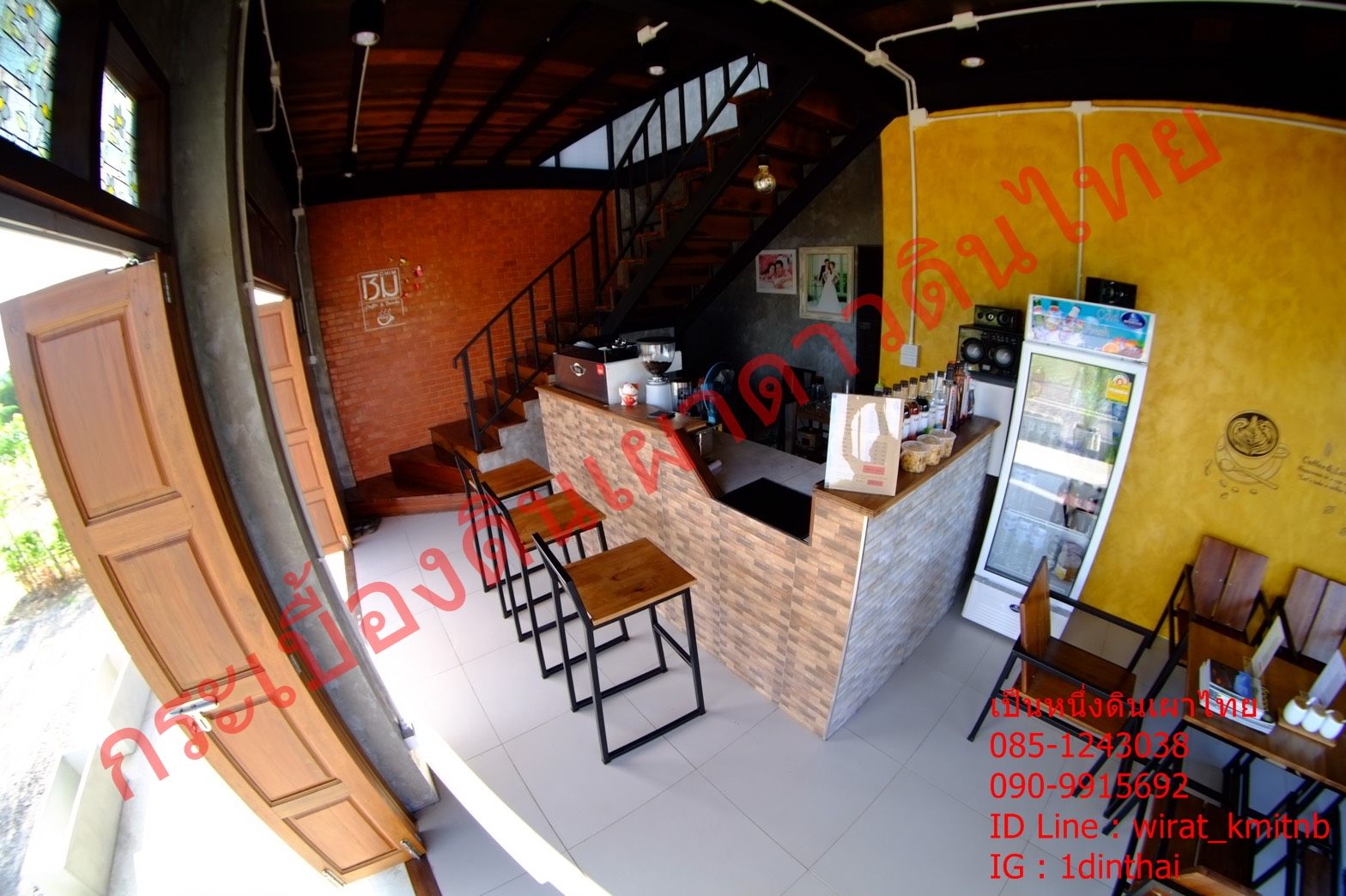 ร้านกาแฟ CHiM Cafe (ร้านชิม) - อำเภอปากท่อ - ราชบุรี - คุณชัย , เป็นหนึ่งดินเผาไทยดีไซน์ เป็นหนึ่งดินเผาไทยดีไซน์ Interior garden Tiles Interior landscaping