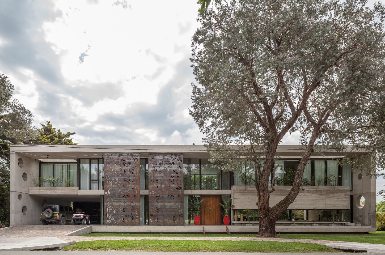 Casa HK, Ciudad y Arquitectura Ciudad y Arquitectura Log cabin Concrete