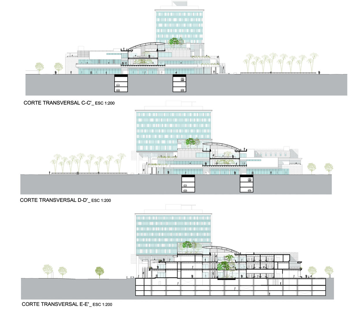 PROYECTO CENTRO COMERCIAL "MALL CAEP", [ER+] Arquitectura y Construcción [ER+] Arquitectura y Construcción Commercial spaces Shopping Centres