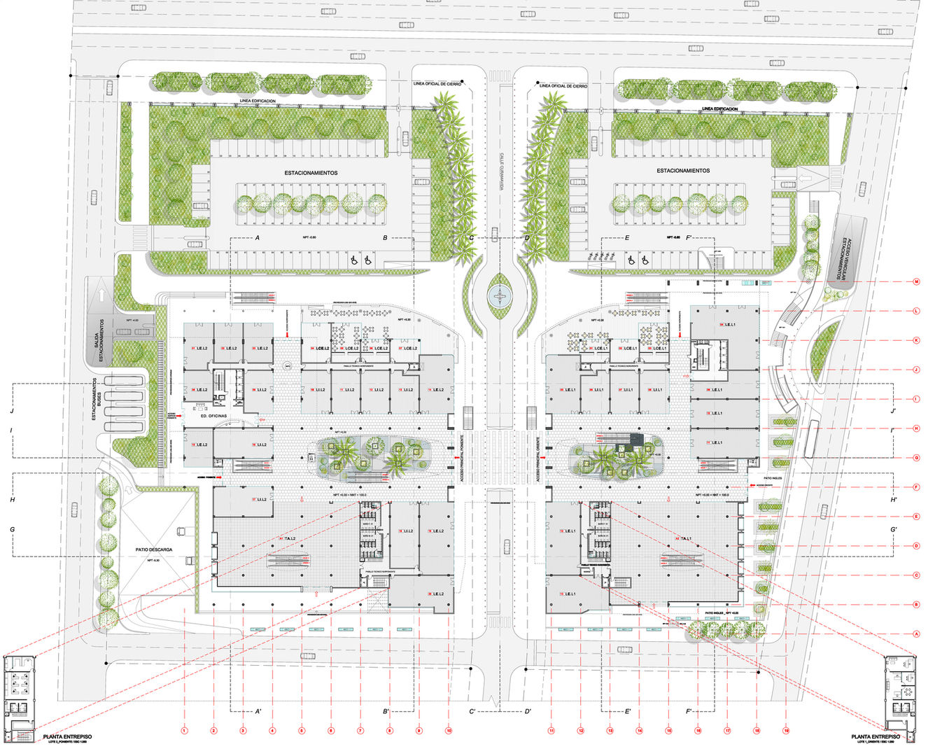 PROYECTO CENTRO COMERCIAL "MALL CAEP", [ER+] Arquitectura y Construcción [ER+] Arquitectura y Construcción مساحات تجارية مراكز تسوق/ مولات