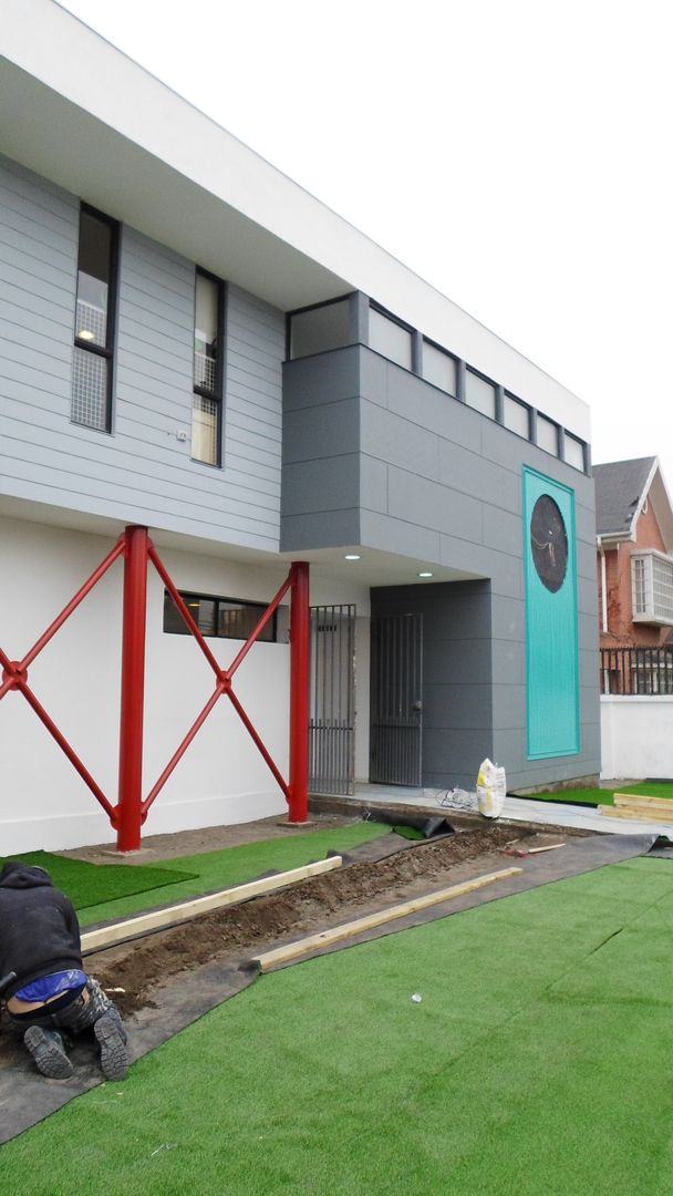 JARDIN INFANTIL "PEQUEMUNDO", [ER+] Arquitectura y Construcción [ER+] Arquitectura y Construcción 商业空间 學校