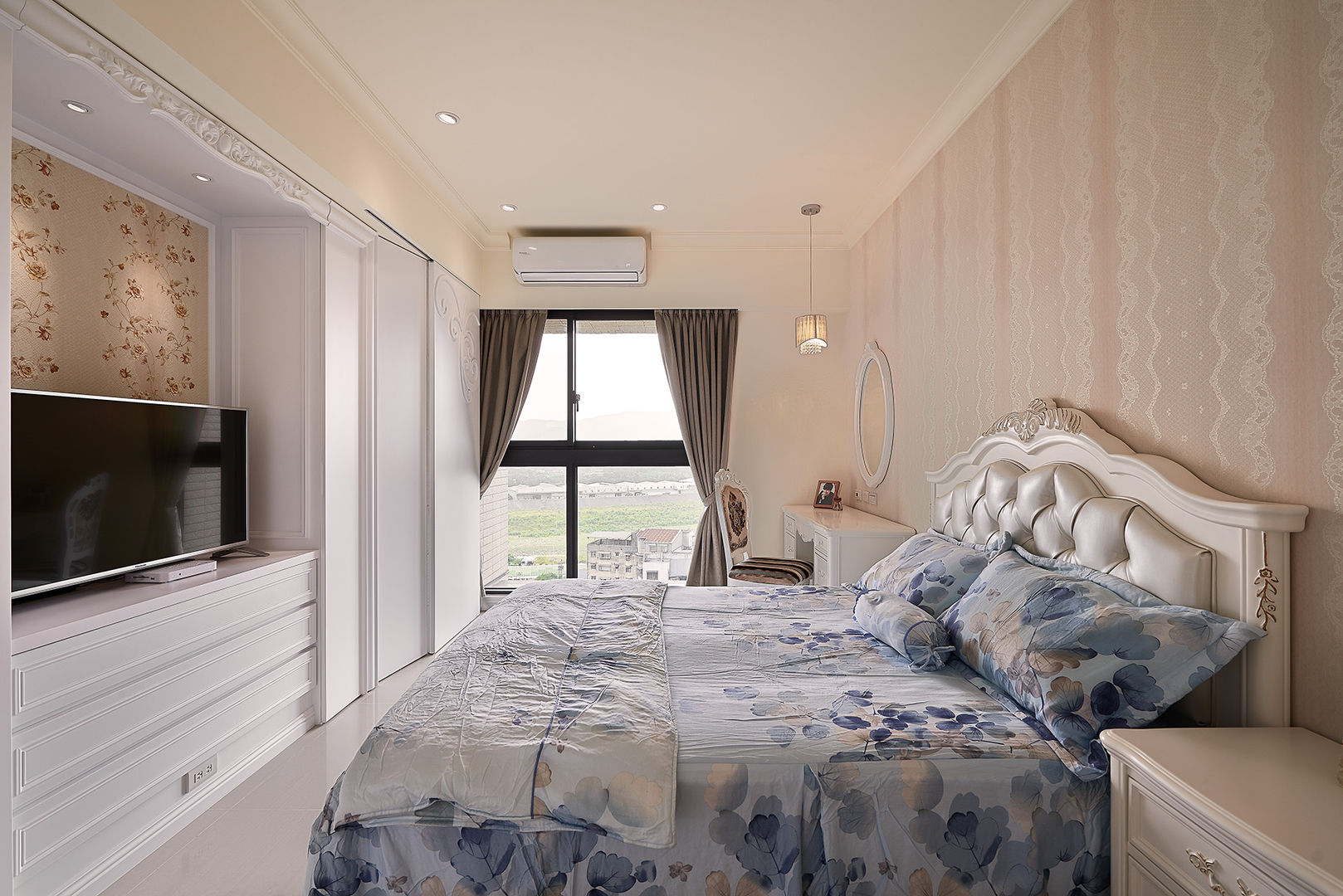 法式浪漫 主臥 趙玲室內設計 Country style bedroom