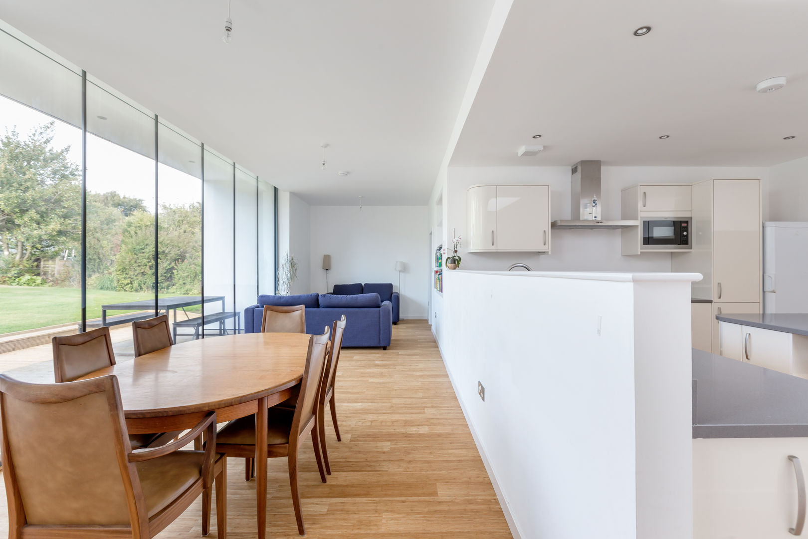 Open Plan Kitchen / Dining Capital A Architecture Kuchnia na wymiar Extension,modern,open plan,edinburgh