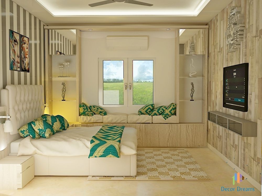 Independent Bungalow, JP Nagar - Mr.Raghu, DECOR DREAMS DECOR DREAMS Classic style bedroom Beds & headboards
