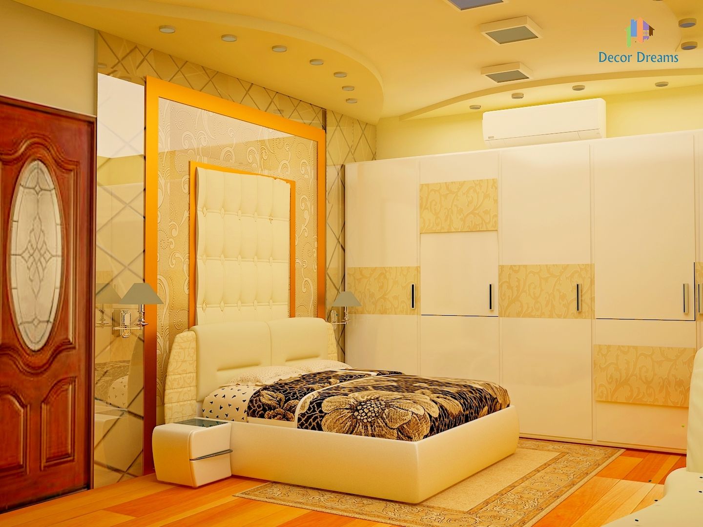 Independent Bungalow, JP Nagar - Mr.Raghu, DECOR DREAMS DECOR DREAMS Chambre classique Lits & têtes de lit