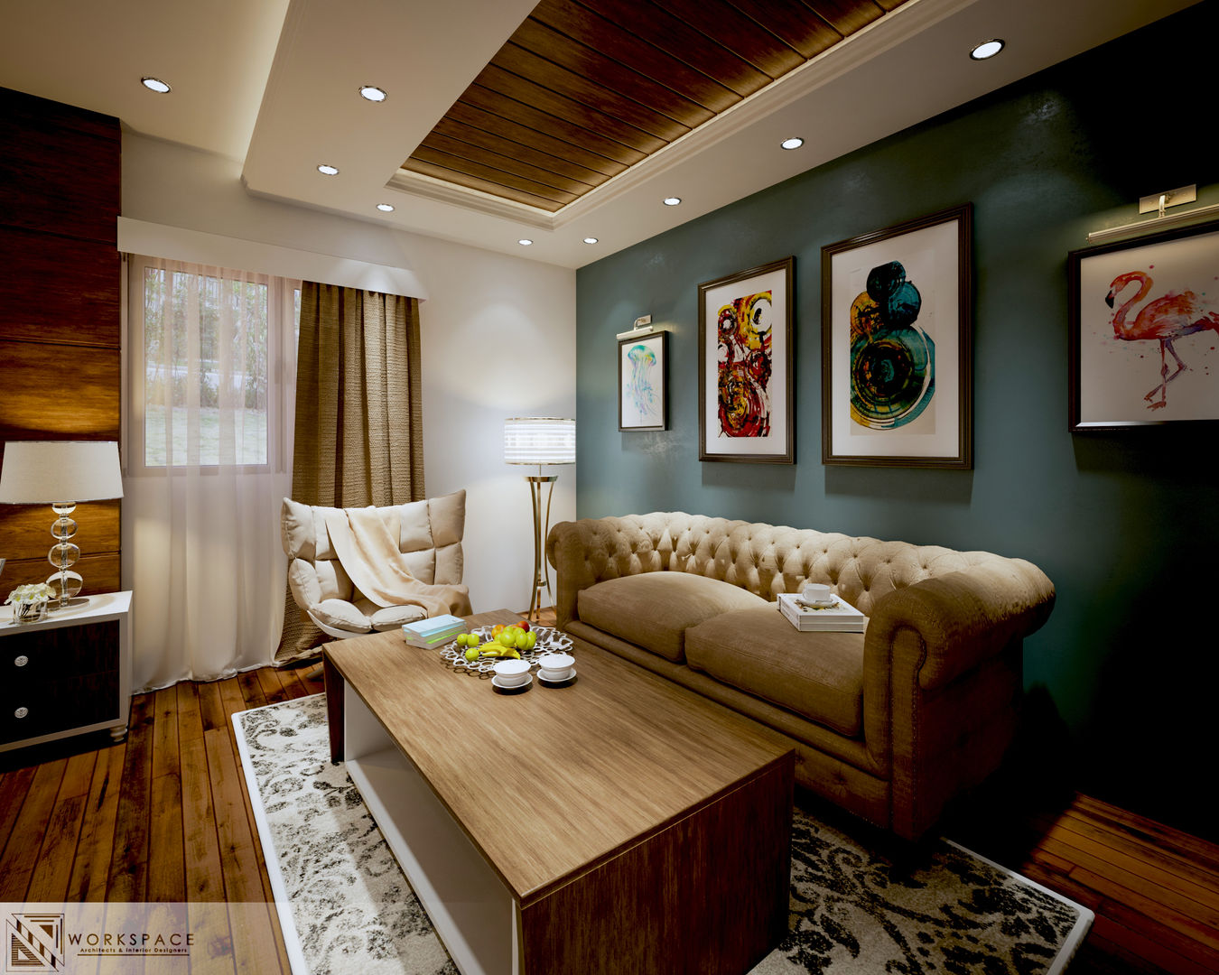 Royal suite | Bedroom, WORKSPACE architects & interior designers WORKSPACE architects & interior designers Habitaciones modernas