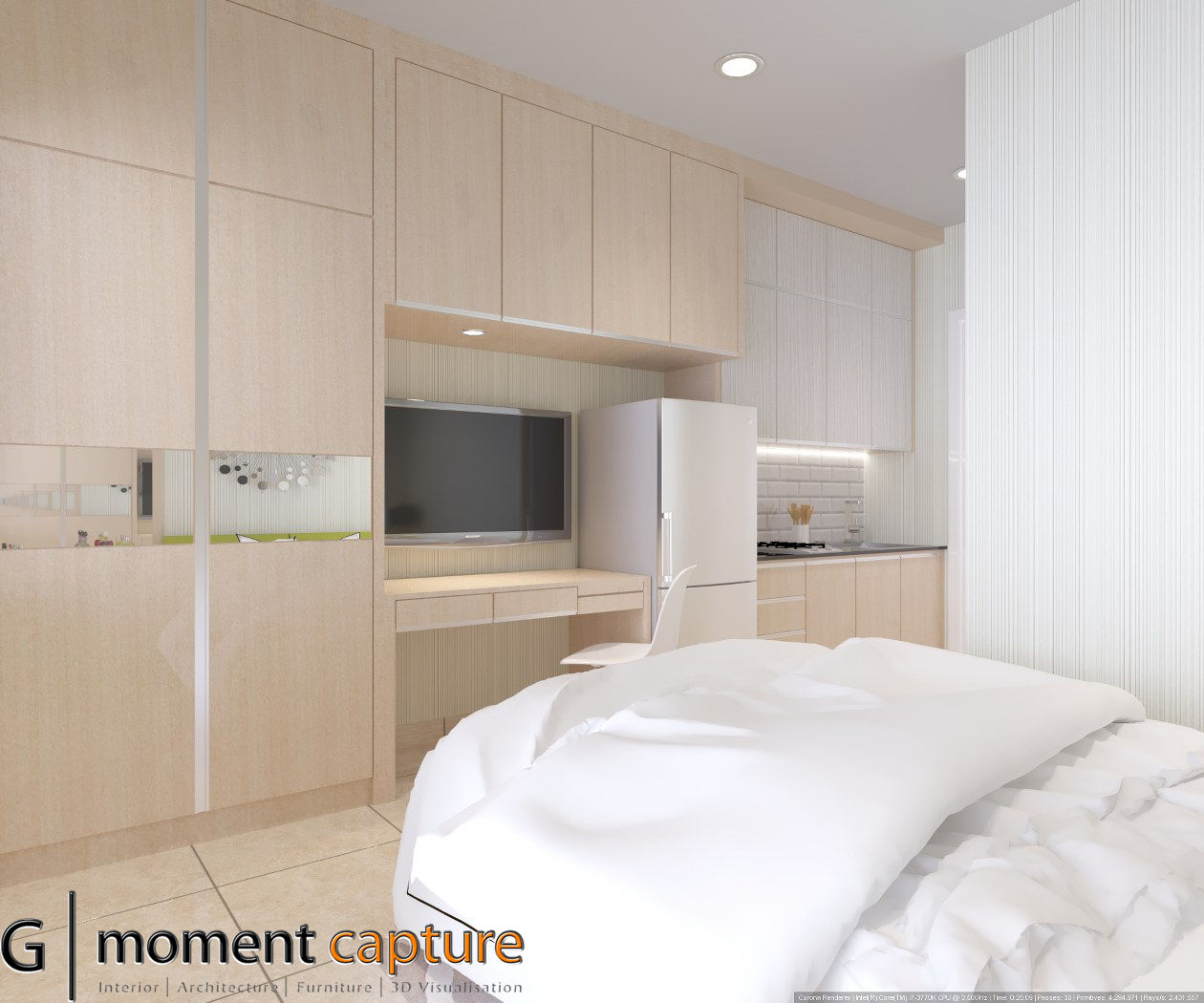 Studio Apartment, G | moment capture G | moment capture