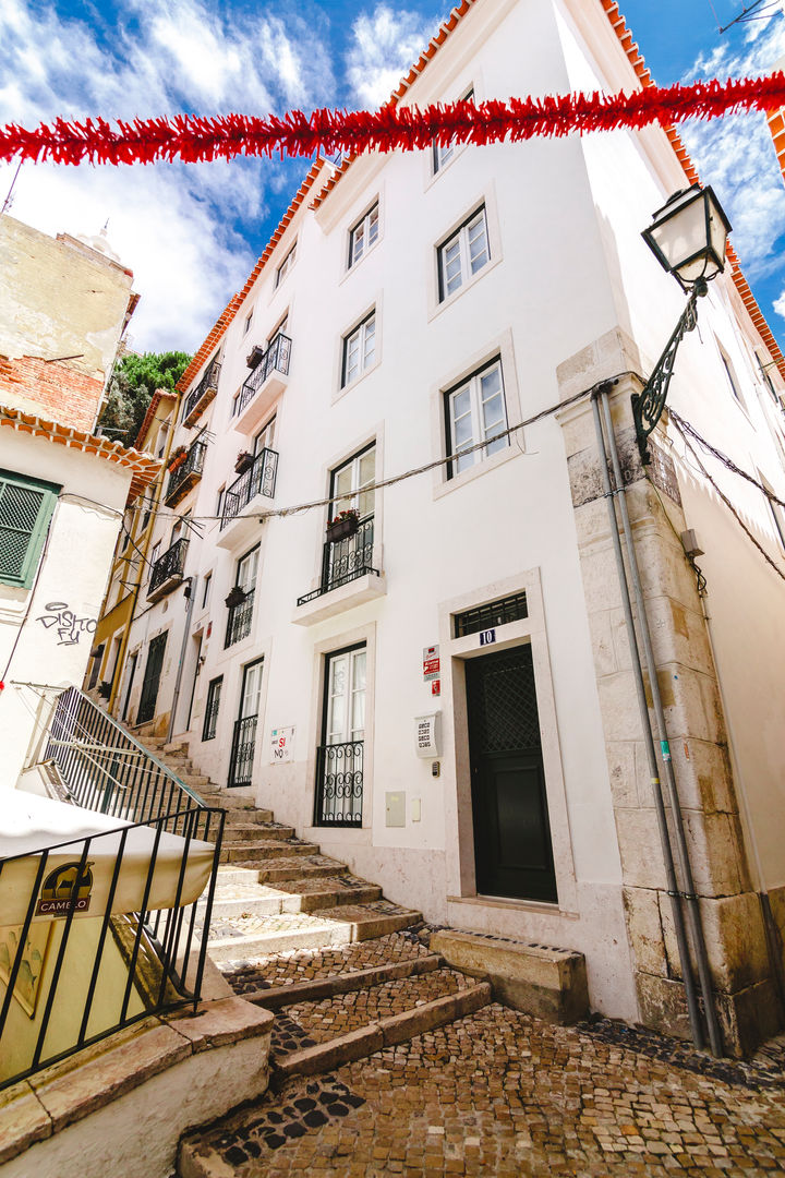 Apartamentos Alfama / Lisboa - Apartments in Alfama / Lisbon, Ivo Santos Multimédia Ivo Santos Multimédia 모던스타일 주택