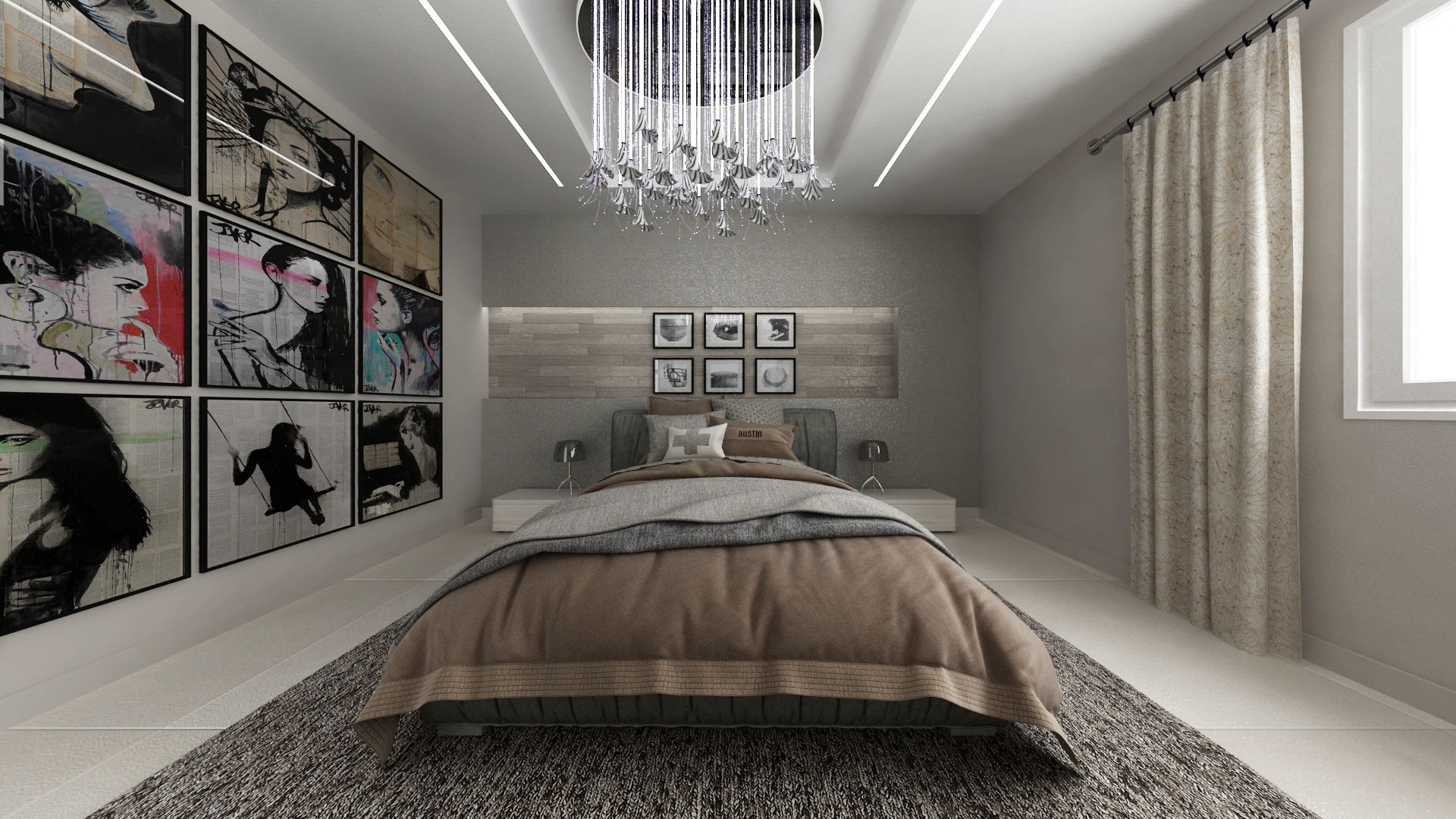 House GL, De Vivo Home Design De Vivo Home Design Industrial style bedroom