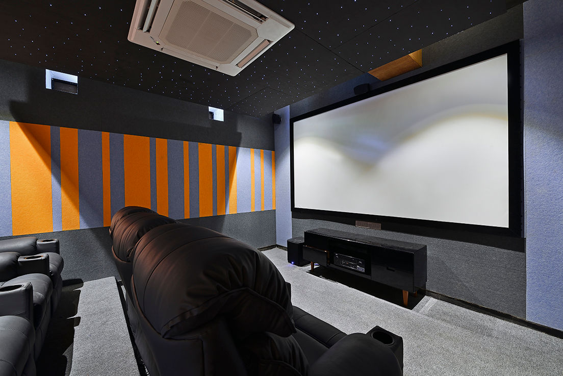 homify Modern media room