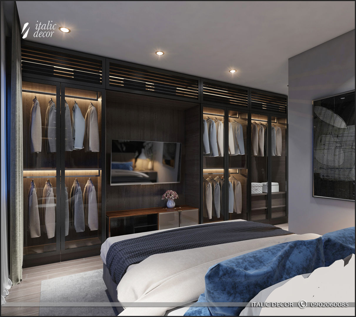 homify Modern style bedroom