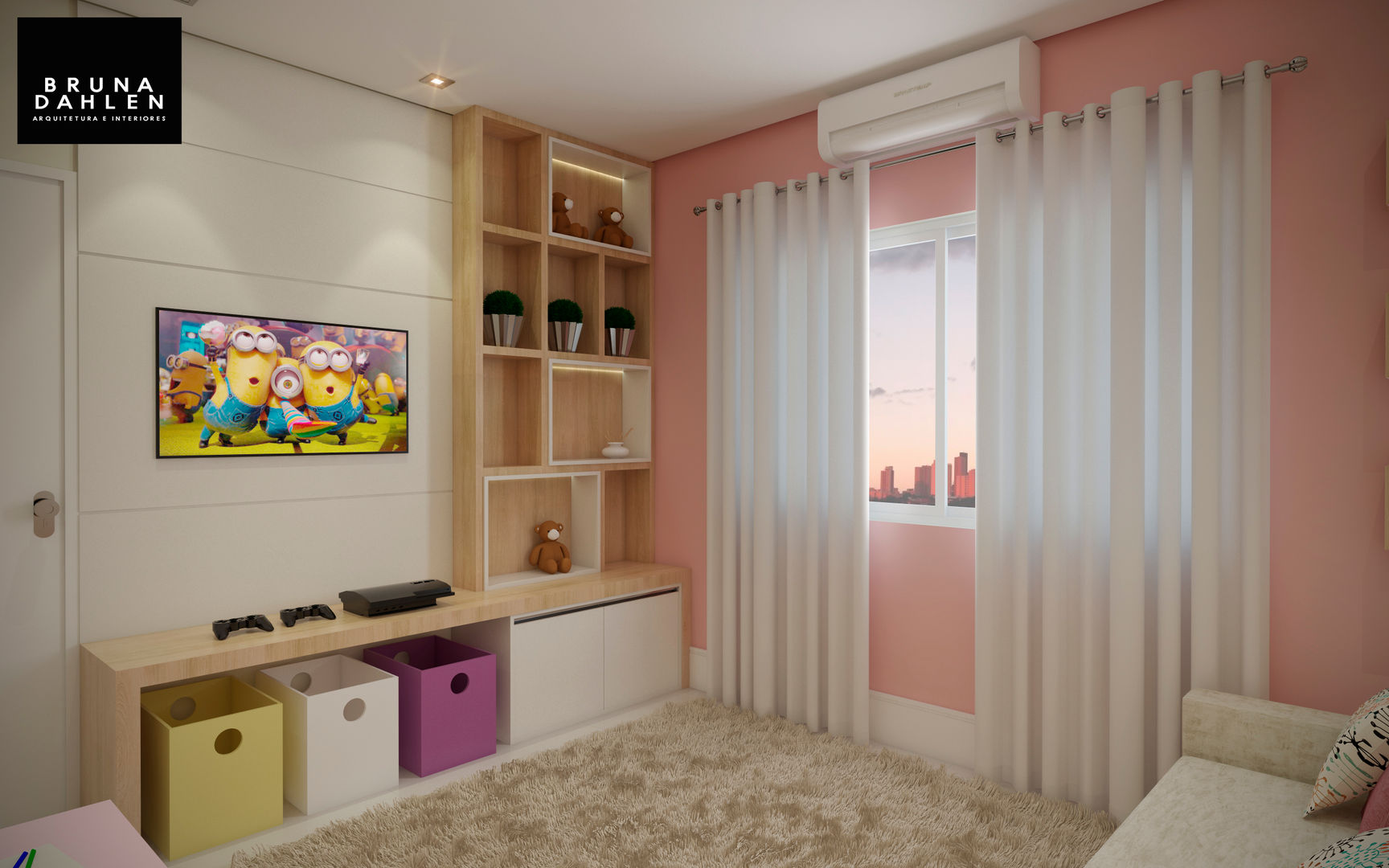 Brinquedoteca CG, Bruna Dahlen Arquitetura e Interiores Bruna Dahlen Arquitetura e Interiores Phòng trẻ em phong cách hiện đại MDF Toys