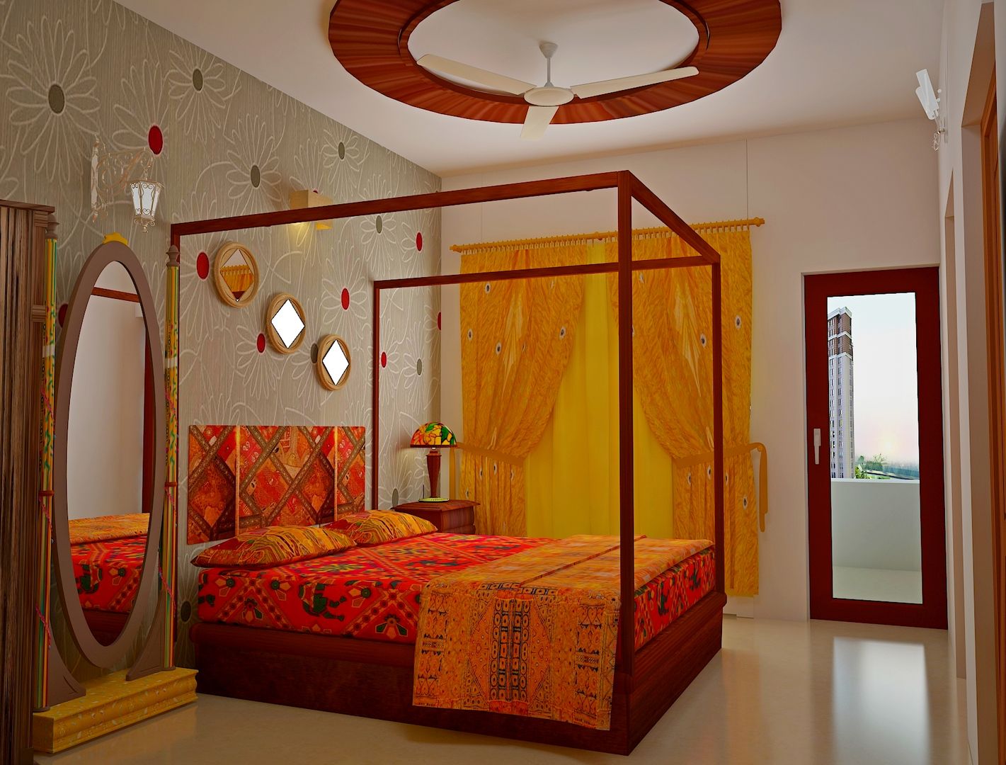 SJR Watermark, 3 BHK - Mr. Ankit, DECOR DREAMS DECOR DREAMS Modern style bedroom
