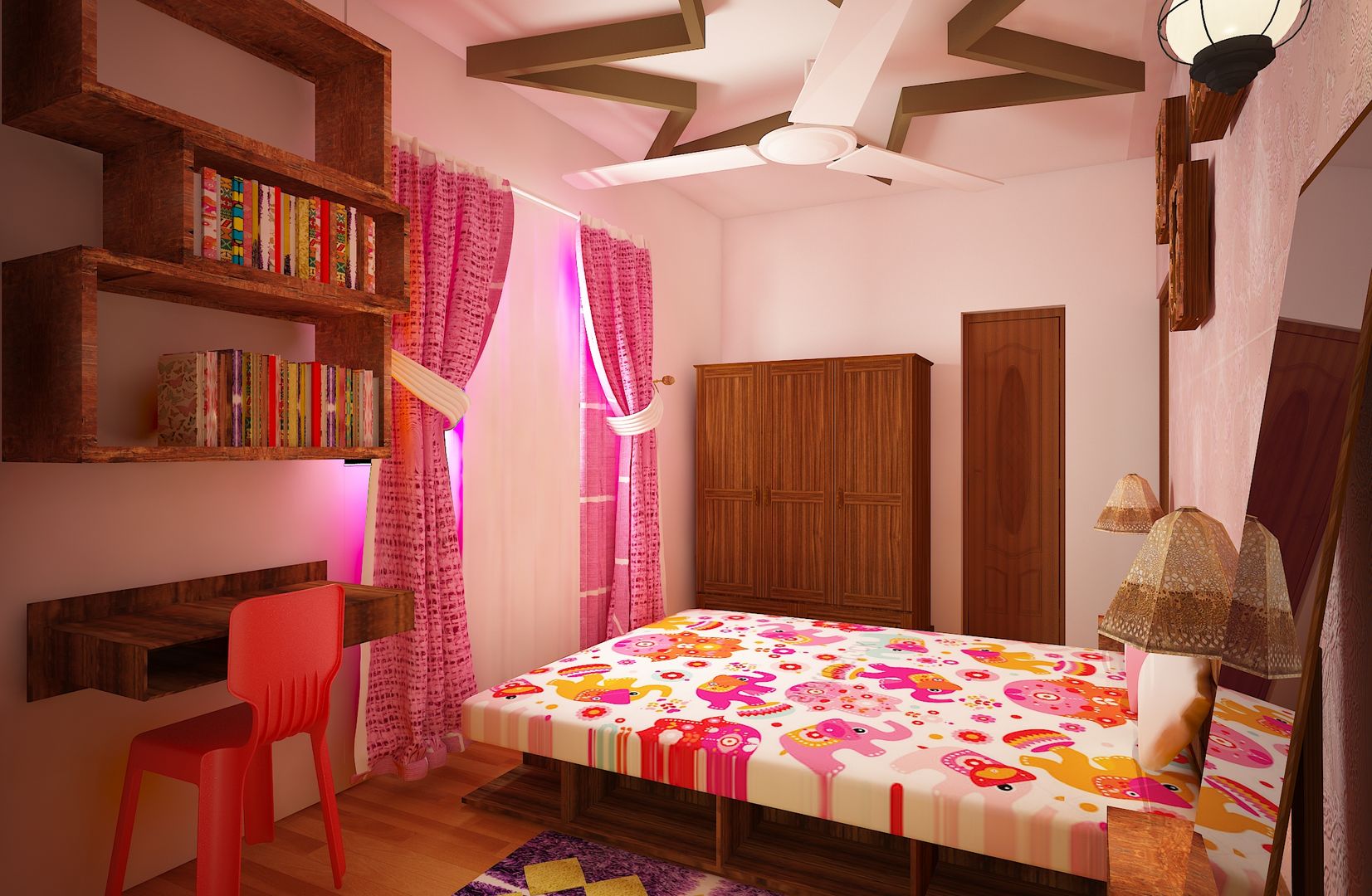 SJR Watermark, 3 BHK - Mr. Ankit, DECOR DREAMS DECOR DREAMS Modern style bedroom