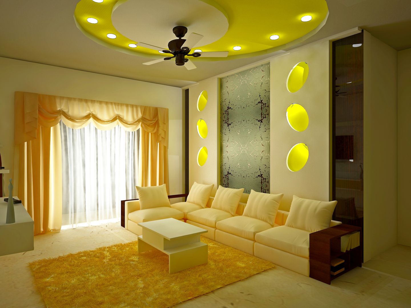 SJR Watermark, 3 BHK - Mr. Ankit, DECOR DREAMS DECOR DREAMS Modern living room